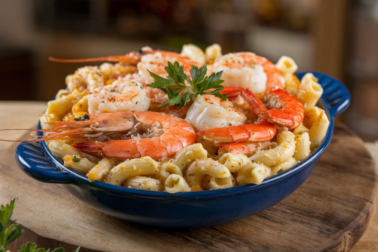 seafood mac n cheese