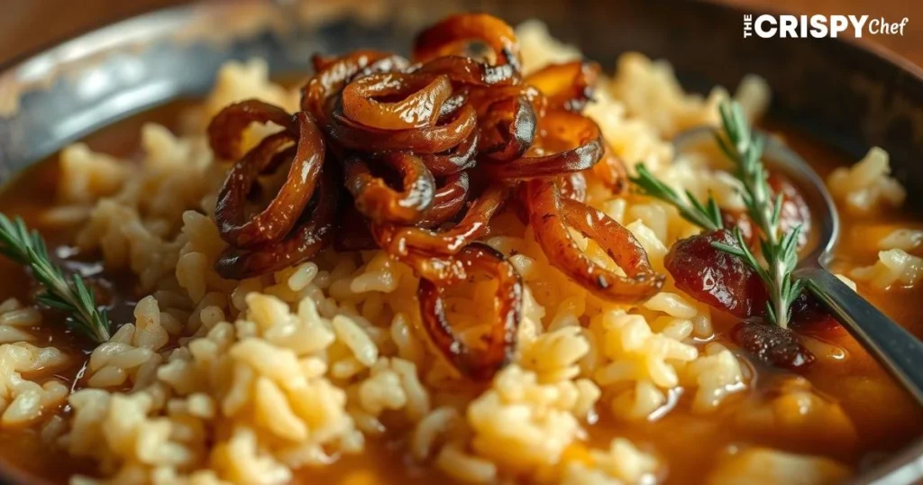 french onion soup rice