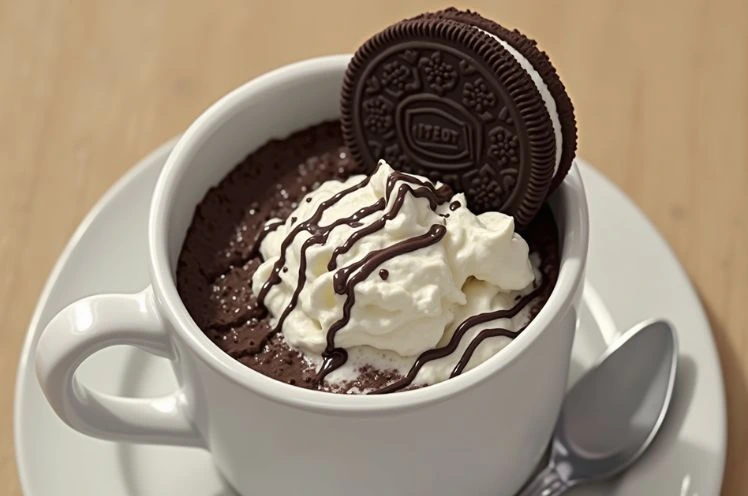 oreo mug cake