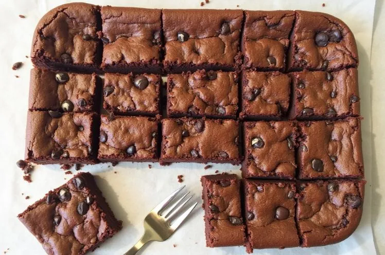 sourdough brownies