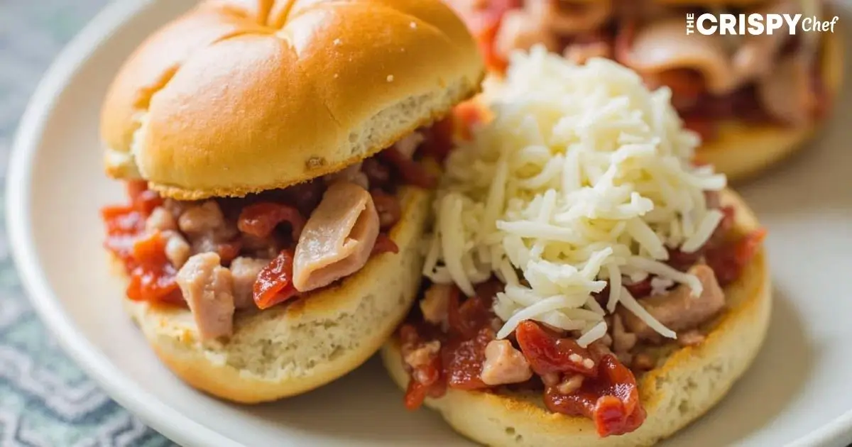 chopped italian sliders