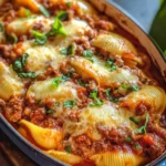 stuffed shells with meat