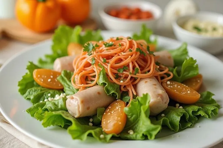 spring roll salad