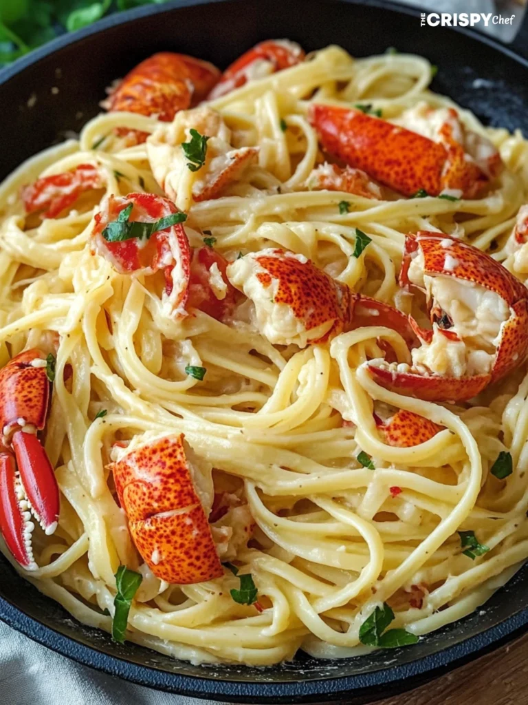 lobster pasta recipe