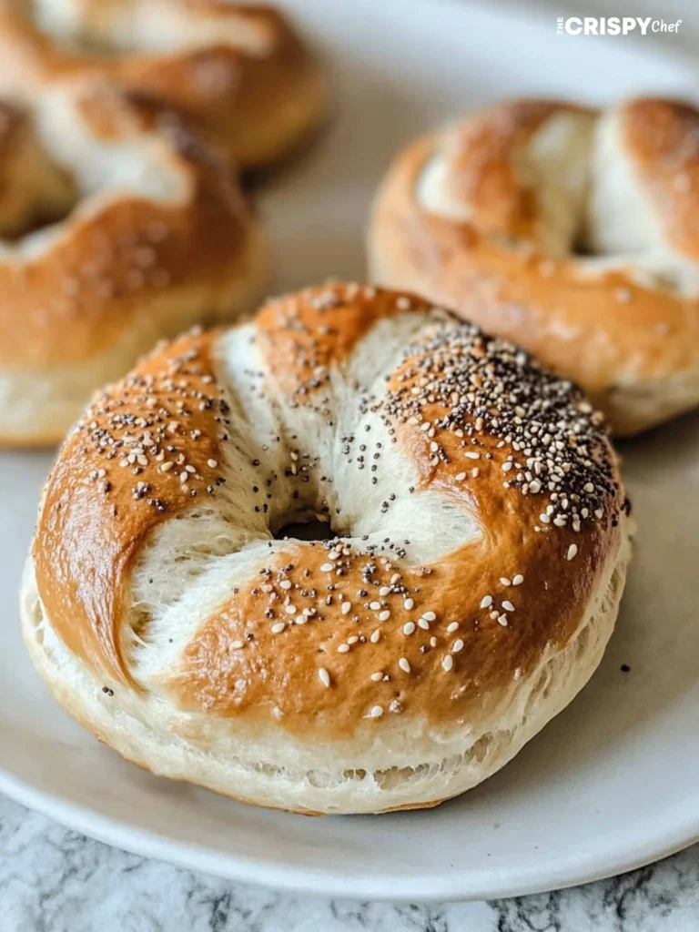 how to make sourdough bagels