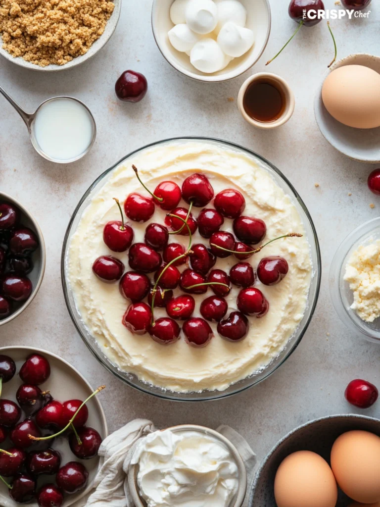 baked cherry cheesecake recipe