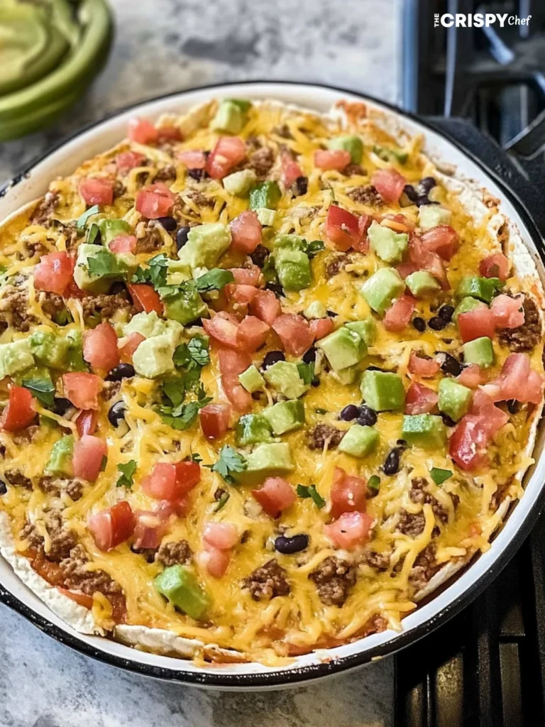 cream cheese taco dip