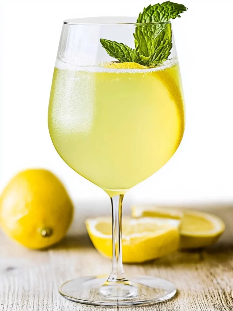 limoncello spritz cocktail