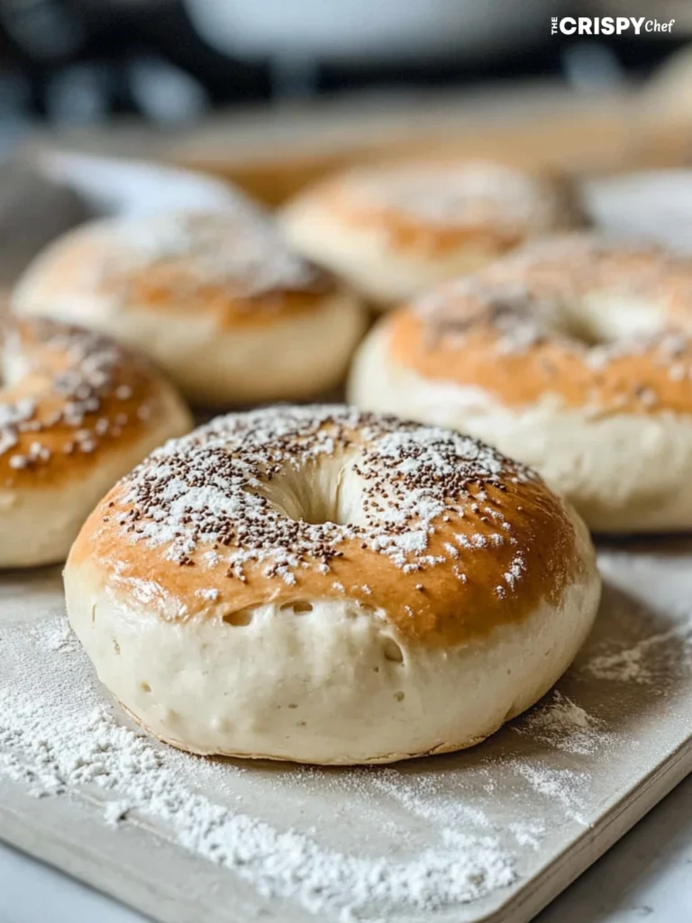 sourdough discard bagels