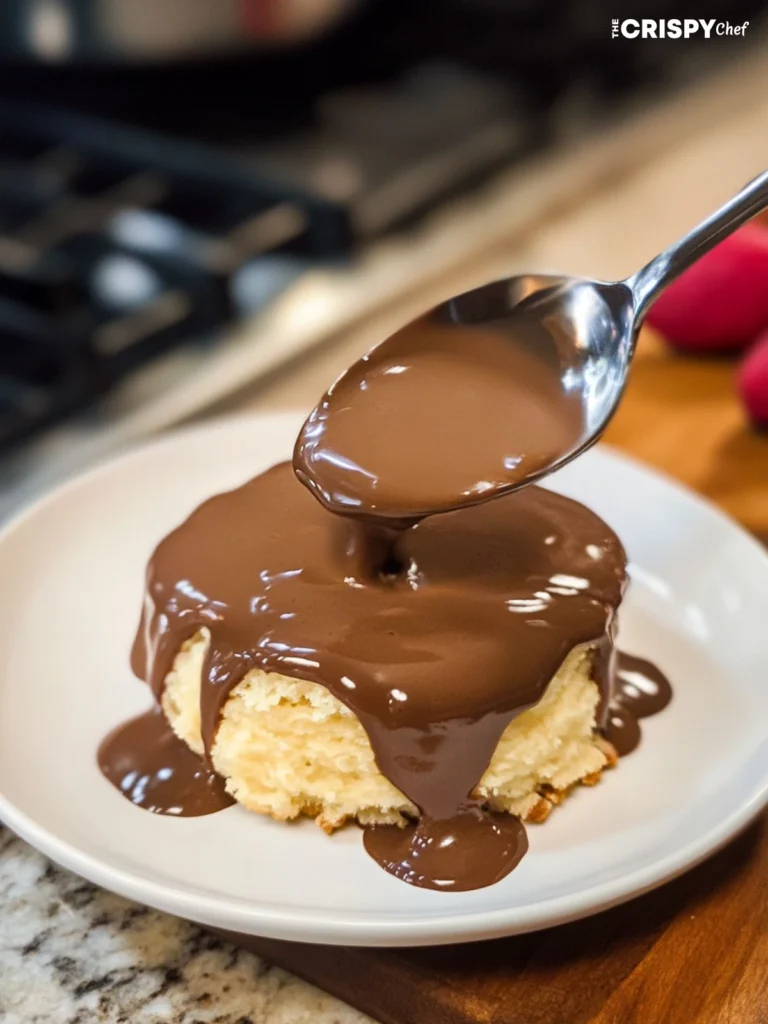 chocolate gravy and biscuits