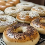 sourdough bagels