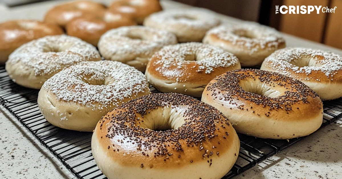 sourdough bagels