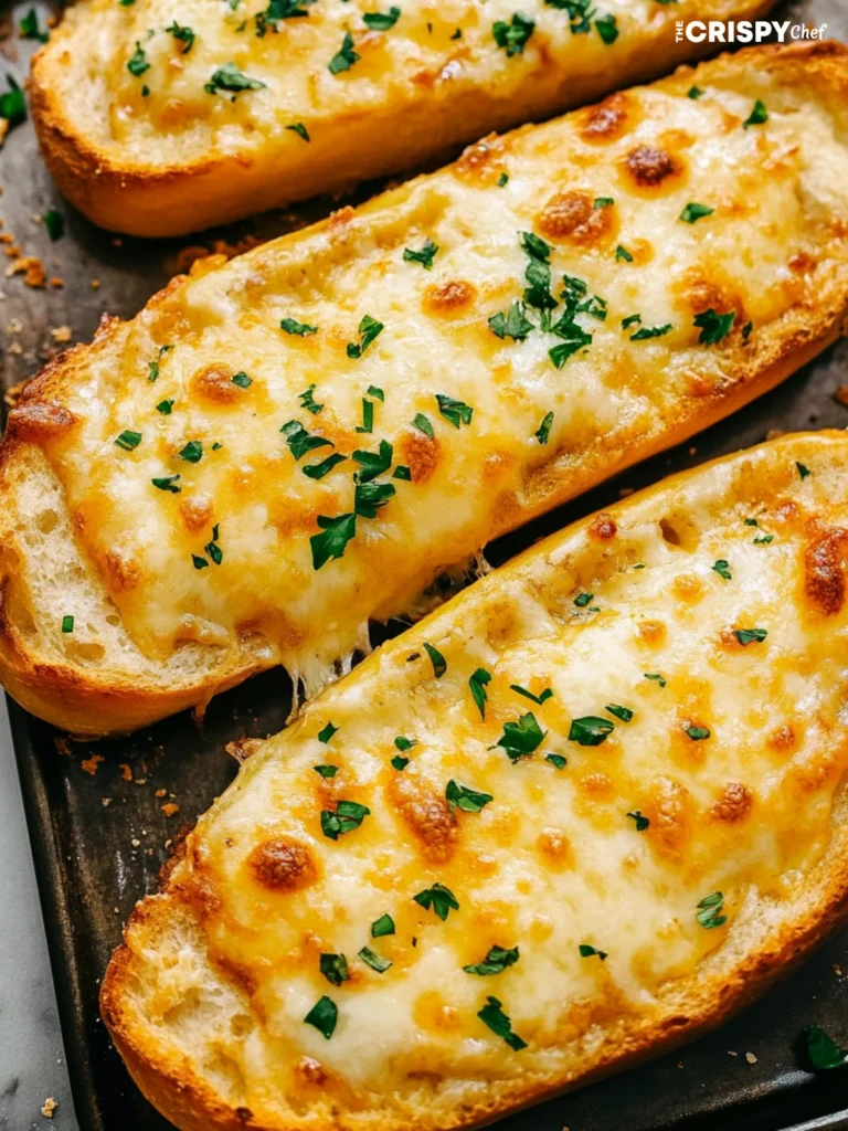 How to make garlic cheese bread