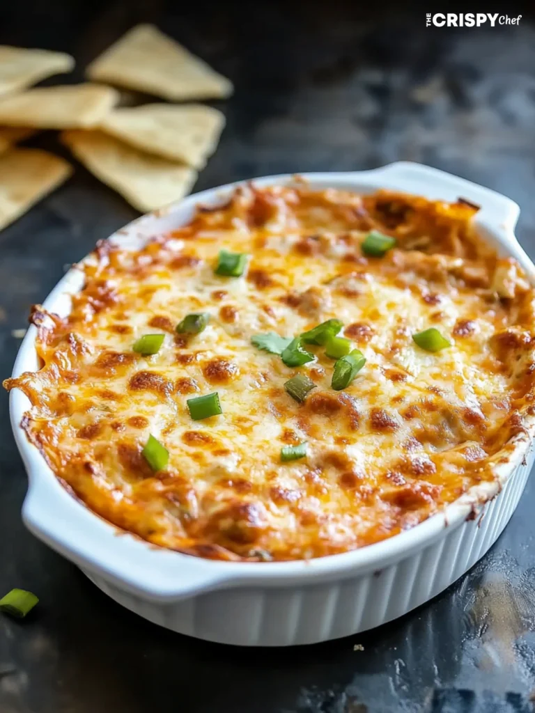 slow cooker buffalo chicken dip