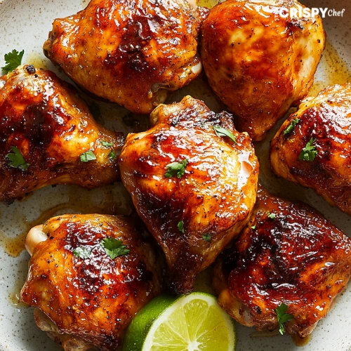 hot honey chicken thighs