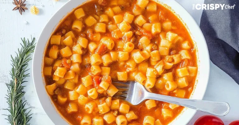 Pasta e Ceci (Pasta with Chickpeas)