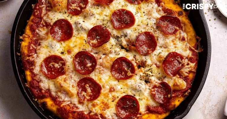 Cast Iron Skillet Pizza