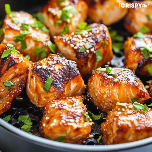 air fryer salmon bites