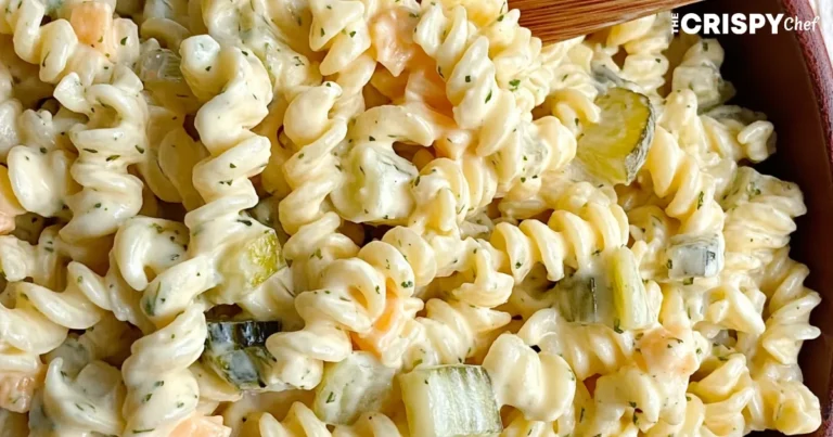 Dill Pickle Pasta Salad
