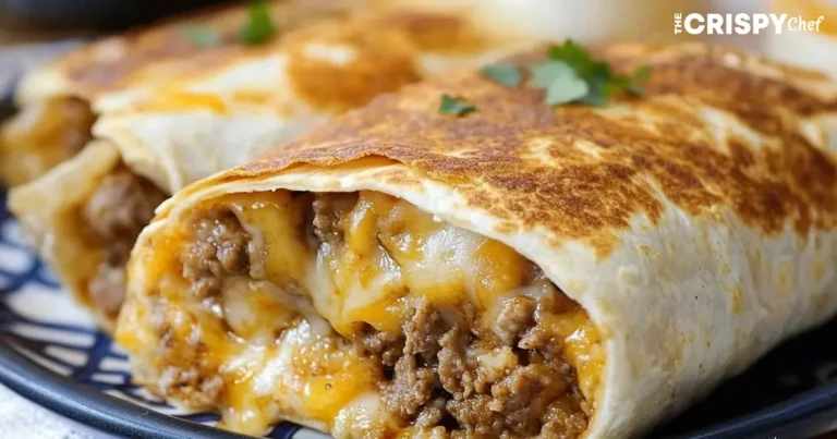 Beef and Cheese Burrito