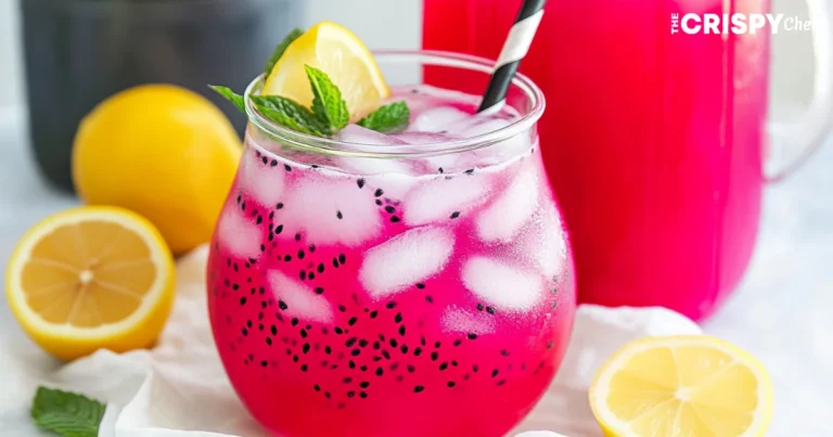 dragon fruit lemonade