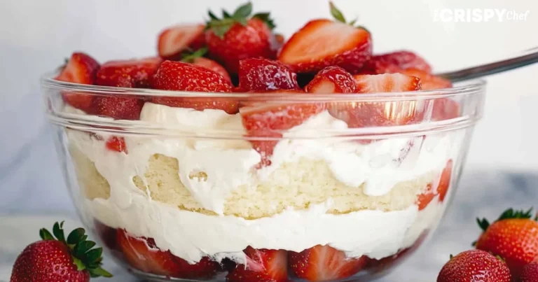 strawberry punch bowl cake