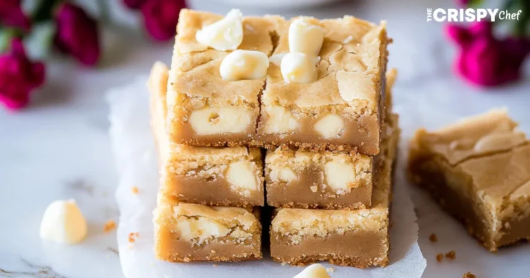 white chocolate brownies