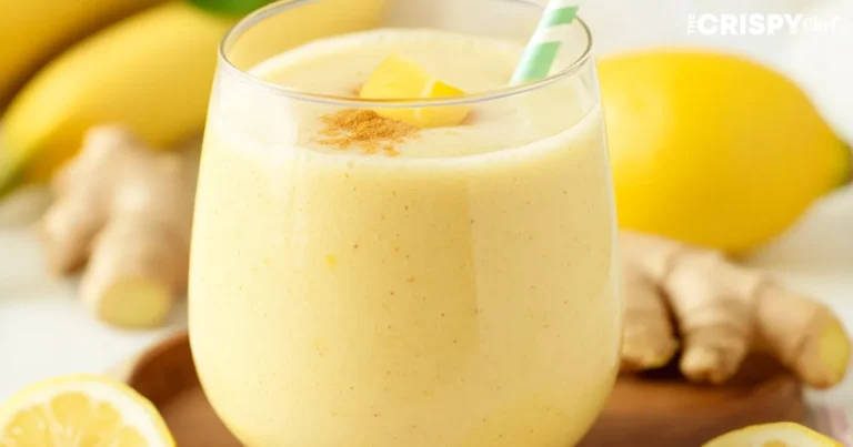 Banana Lemon Ginger Smoothie