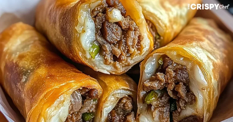 Philly Cheesesteak Egg Roll