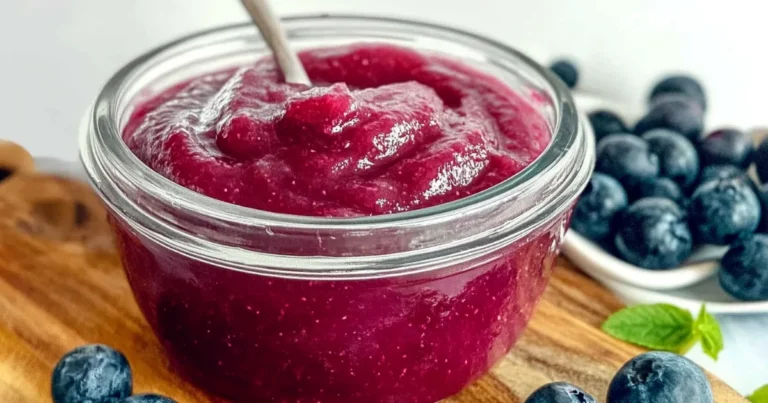 blueberry applesauce