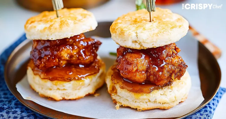hot honey chicken biscuit