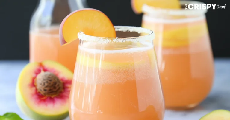 peach & guava lemonade punch