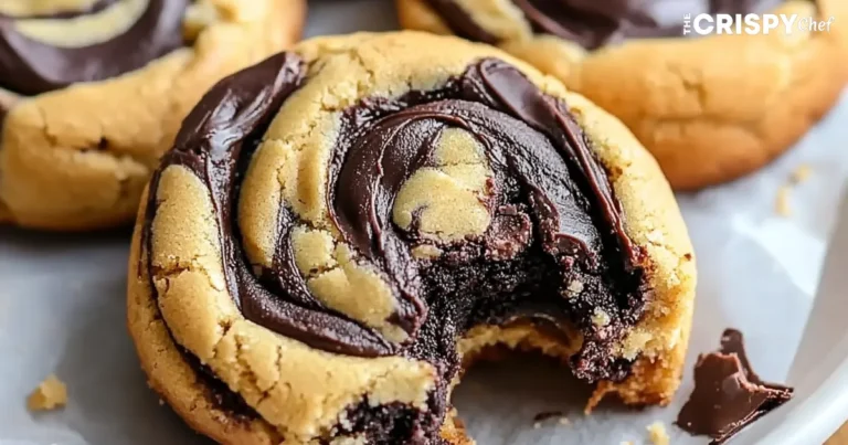 peanut butter brownie swirl cookies