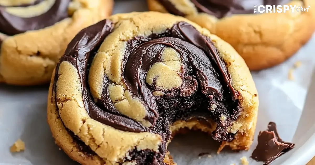 peanut butter brownie swirl cookies