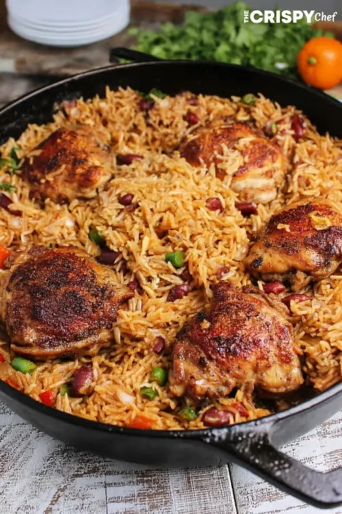 Caribbean Jerk Chicken and Rice