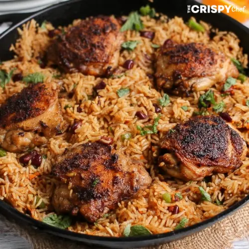 Caribbean Jerk Chicken and Rice