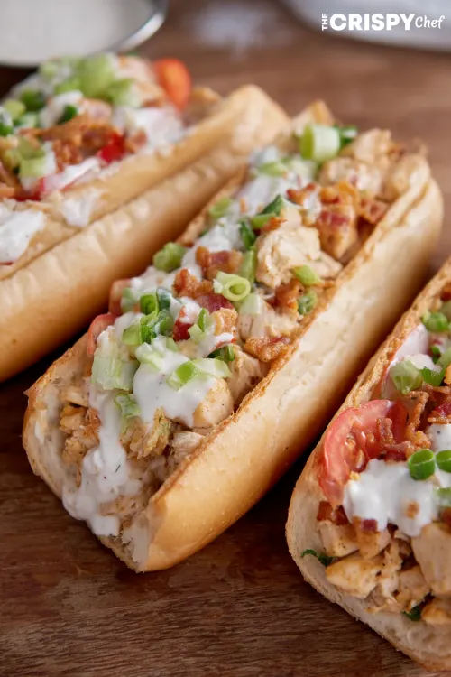 Chopped Chicken Bacon Ranch Sub