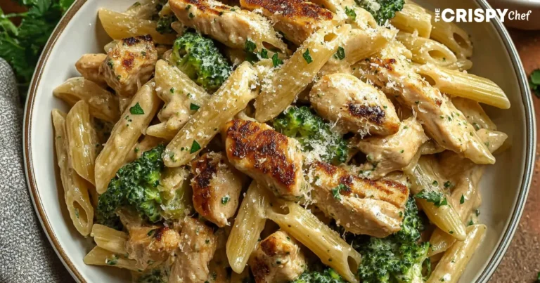 Creamy Broccoli and Chicken Penne