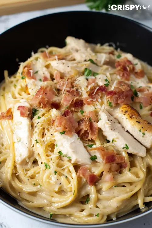 Creamy Chicken Carbonara