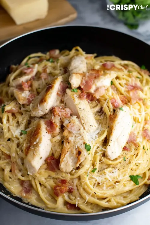 Creamy Chicken Carbonara