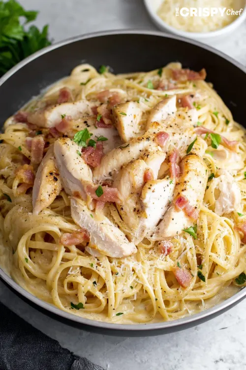 Creamy Chicken Carbonara