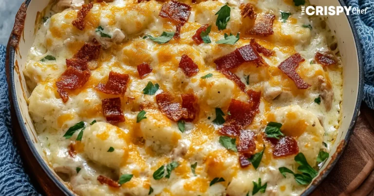 Creamy Crack Chicken Gnocchi