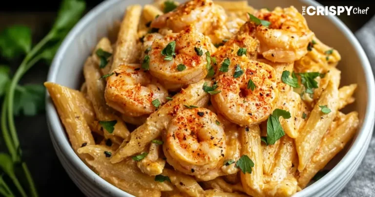 Creamy Garlic Shrimp Pasta