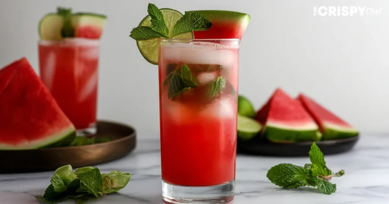 Fresh Watermelon Mojito