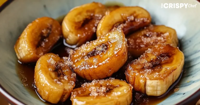 Fried Banana With Brown Sugar