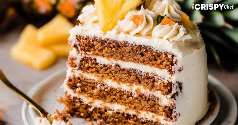 Hawaiian Carrot Pineapple Cake