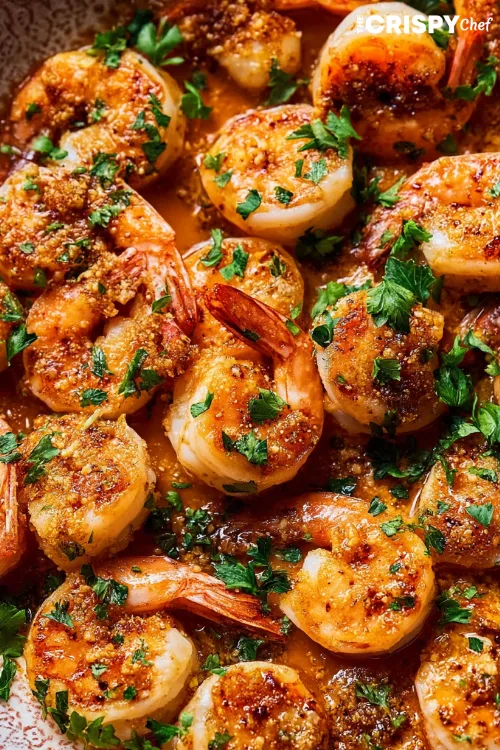 Hawaiian Garlic Shrimp