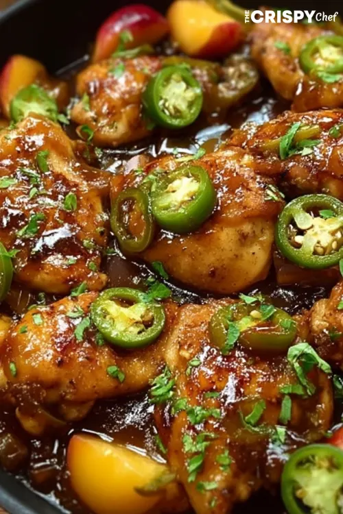 Jalapeno Peach Chicken