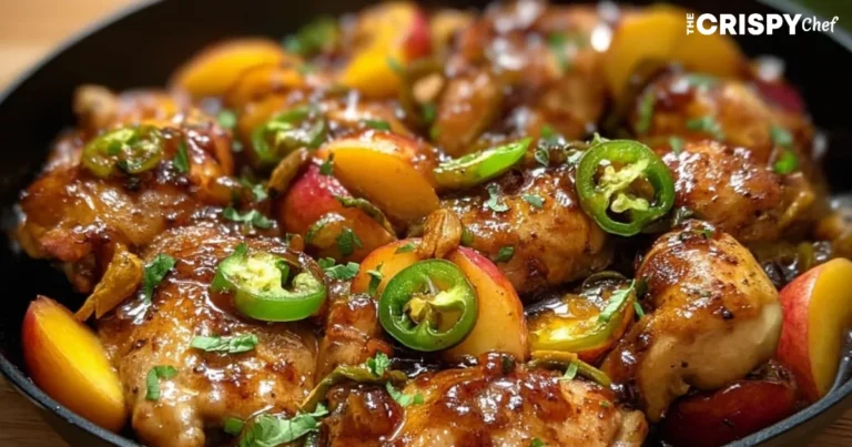 Jalapeno Peach Chicken
