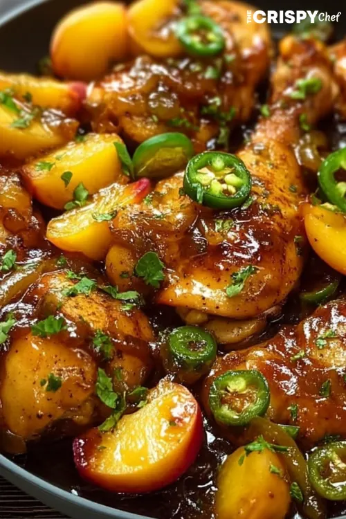 Jalapeno Peach Chicken